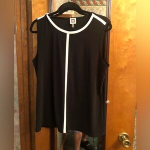 Anne Klein sleeveless blouse
